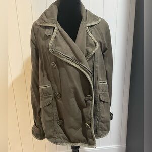 Free People Jacket Military Style